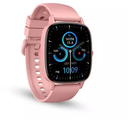 Ksix Smartwatch Pulse | Met Hartslagmeter | Roze | Voor Fitnessliefhebbers - Essentify