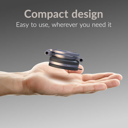 Mobilize Magsafe Compatible Phone Holder - 360° Rotatable & Foldable - Vacuum Suction - Premium Alloy