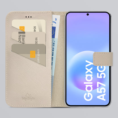 My Style Flex Wallet For Samsung Galaxy A57 5G Warm Taupe