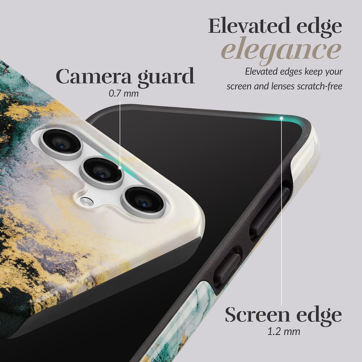 Mio By Mobilize Mio Green Marble Magsafe Compatible For Samsung A27 5G