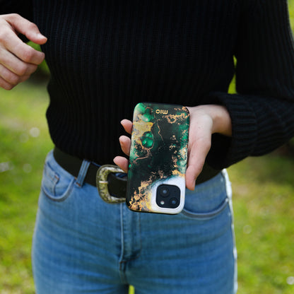 Mio By Mobilize Mio Green Marble Magsafe Compatible For Samsung A27 5G