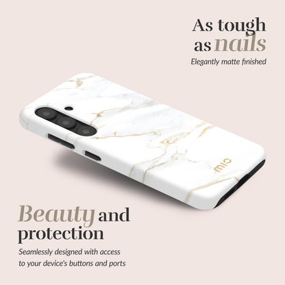 Mio By Mobilize Mio White Marble Magsafe Compatible For Samsung A27 5G
