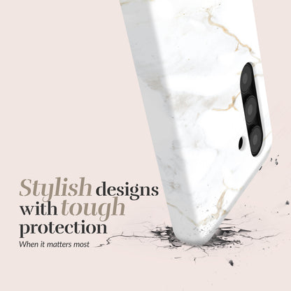 Mio By Mobilize Mio White Marble Magsafe Compatible For Samsung A27 5G