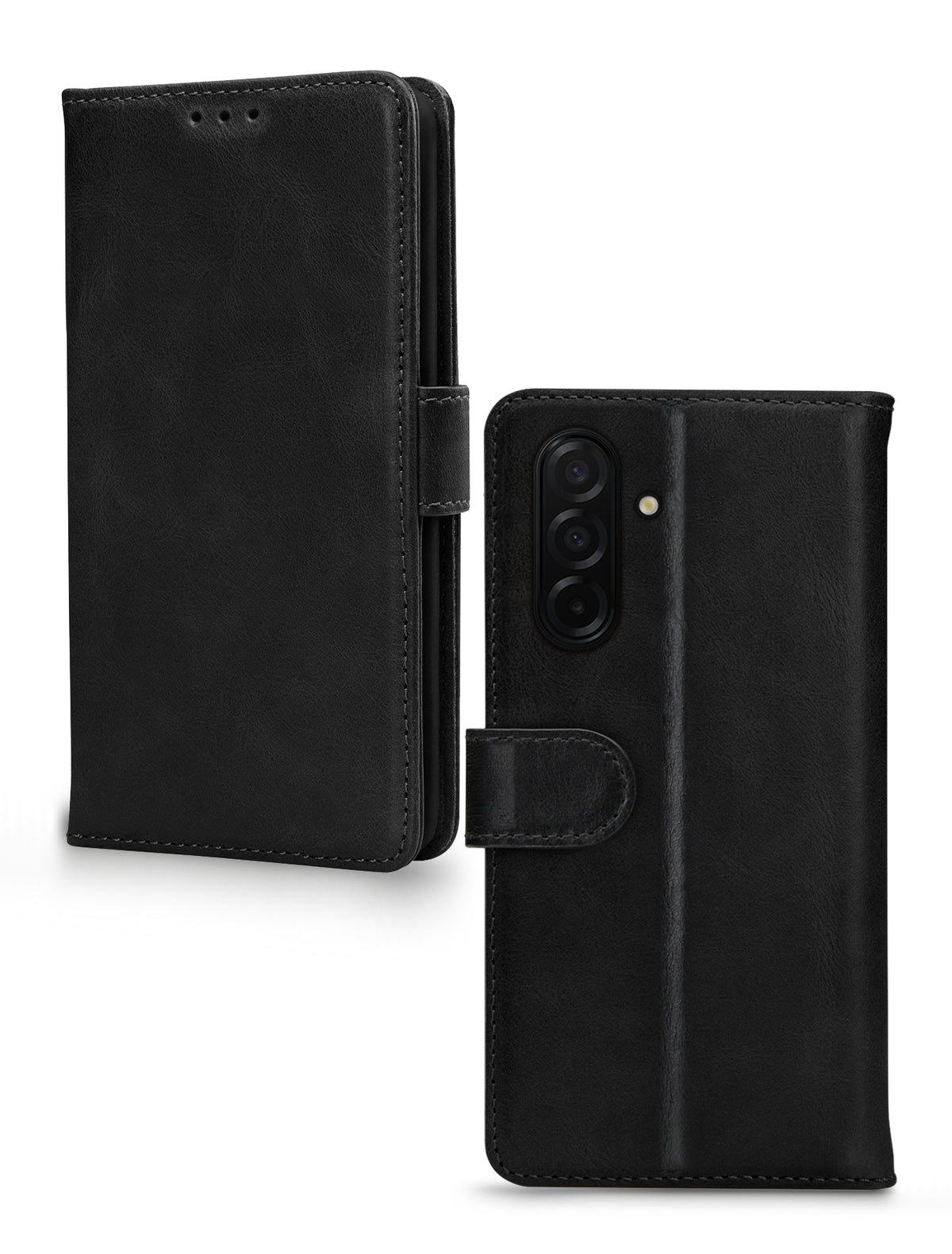 Mobilize Leather Wallet Samsung Galaxy A27 5G Black