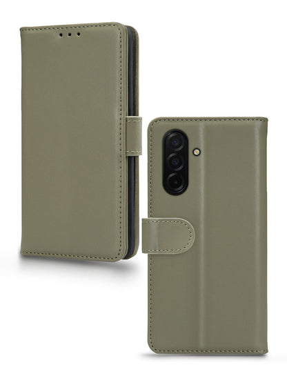 Mobilize Premium Gelly Wallet Book Case Samsung Galaxy A27 5G Green