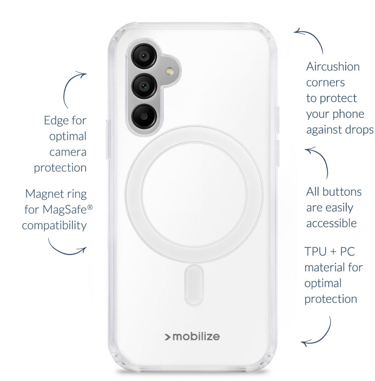 Mobilize Magsafe Compatible Naked Protection Case For Samsung Galaxy A37 5G Clear