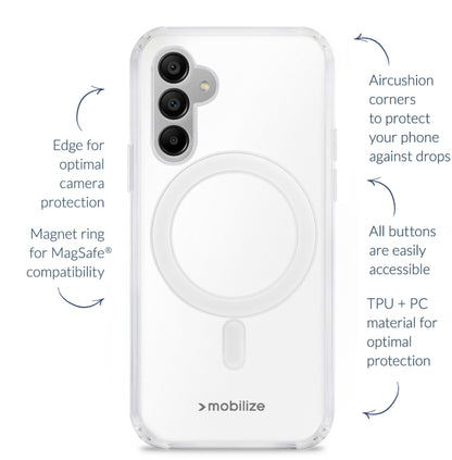 Mobilize Magsafe Compatible Naked Protection Case For Samsung Galaxy A37 5G Clear