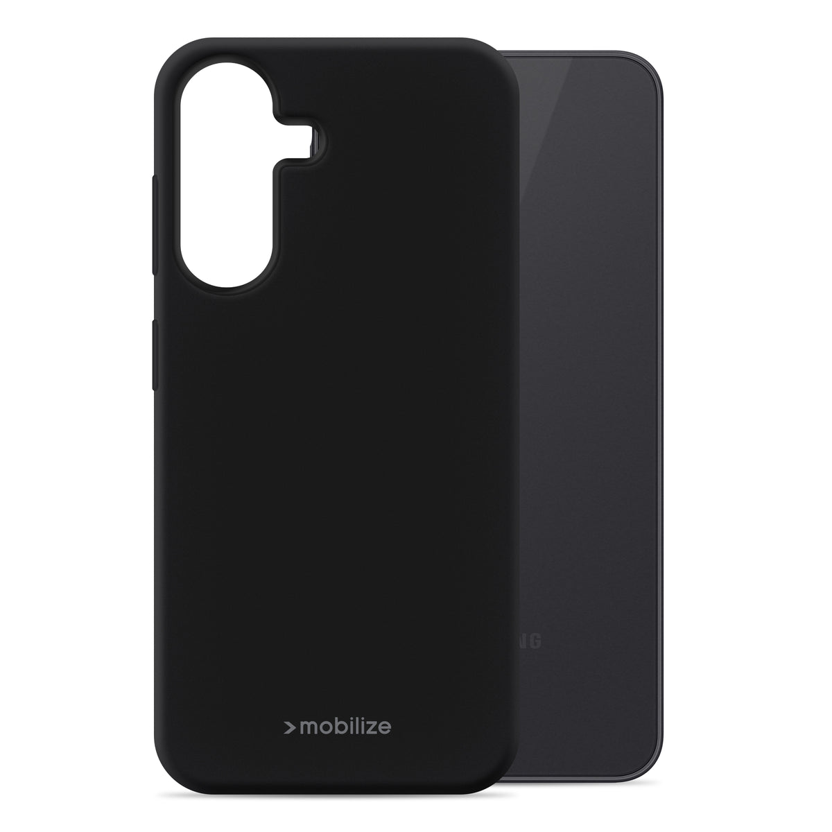 Mobilize Rubber Gelly Case Samsung Galaxy A37 5G Matt Black