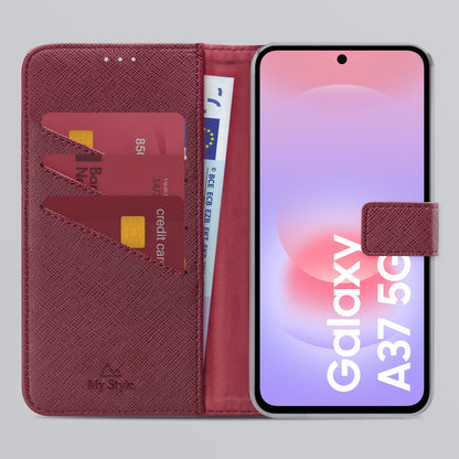 My Style Flex Wallet For Samsung Galaxy A37 5G Bordeaux