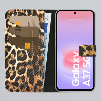 My Style Flex Wallet For Samsung Galaxy A37 5G Wild Leopard