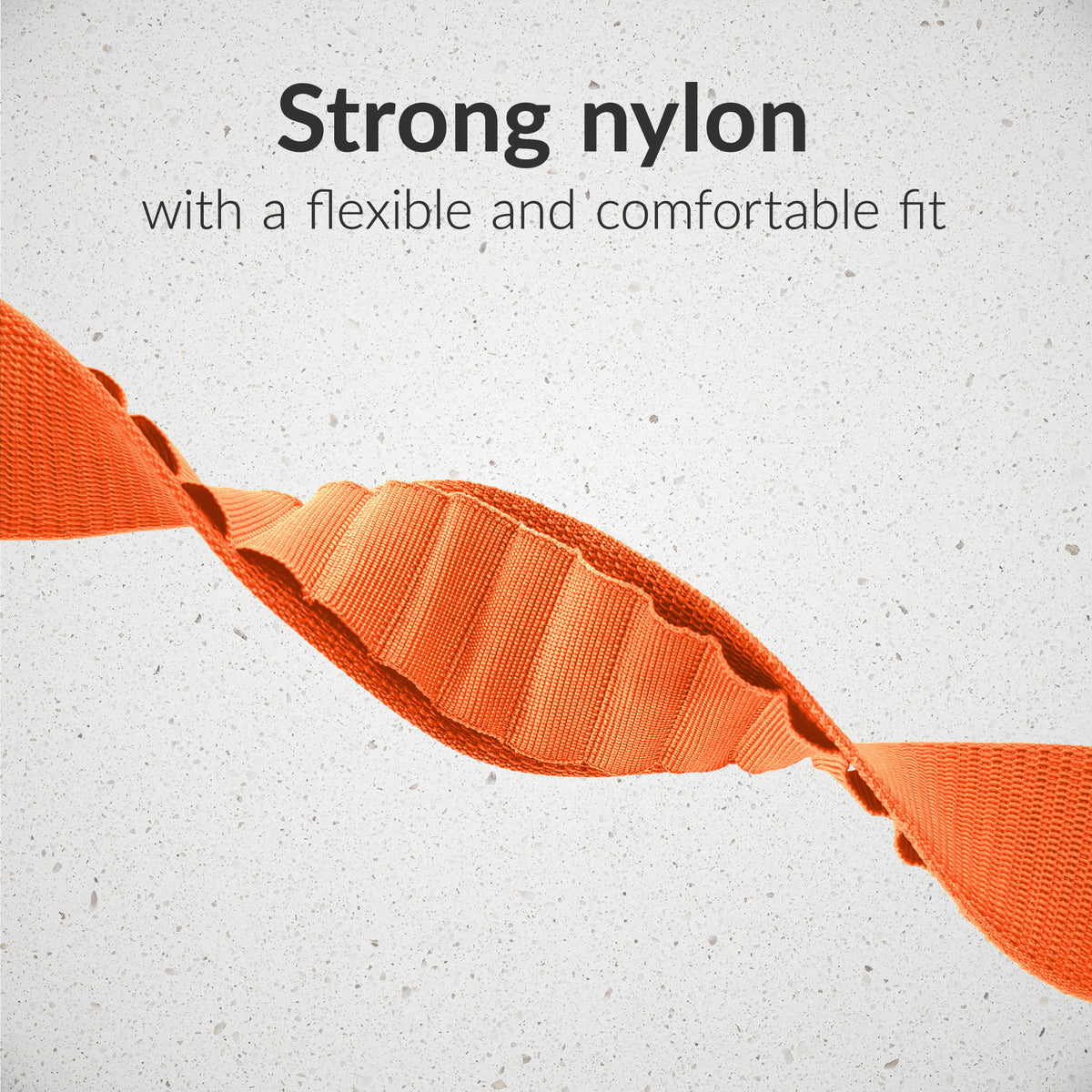 Mobilize Nylon Watch Band - Alpine - Black Connector - For Apple 42/44/45/49Mm - Orange