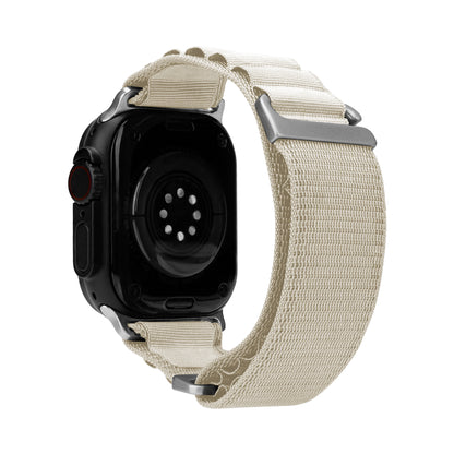 Mobilize Nylon Watch Band - Alpine - Titanium Connector - For Apple 38/40/41Mm - Starlight