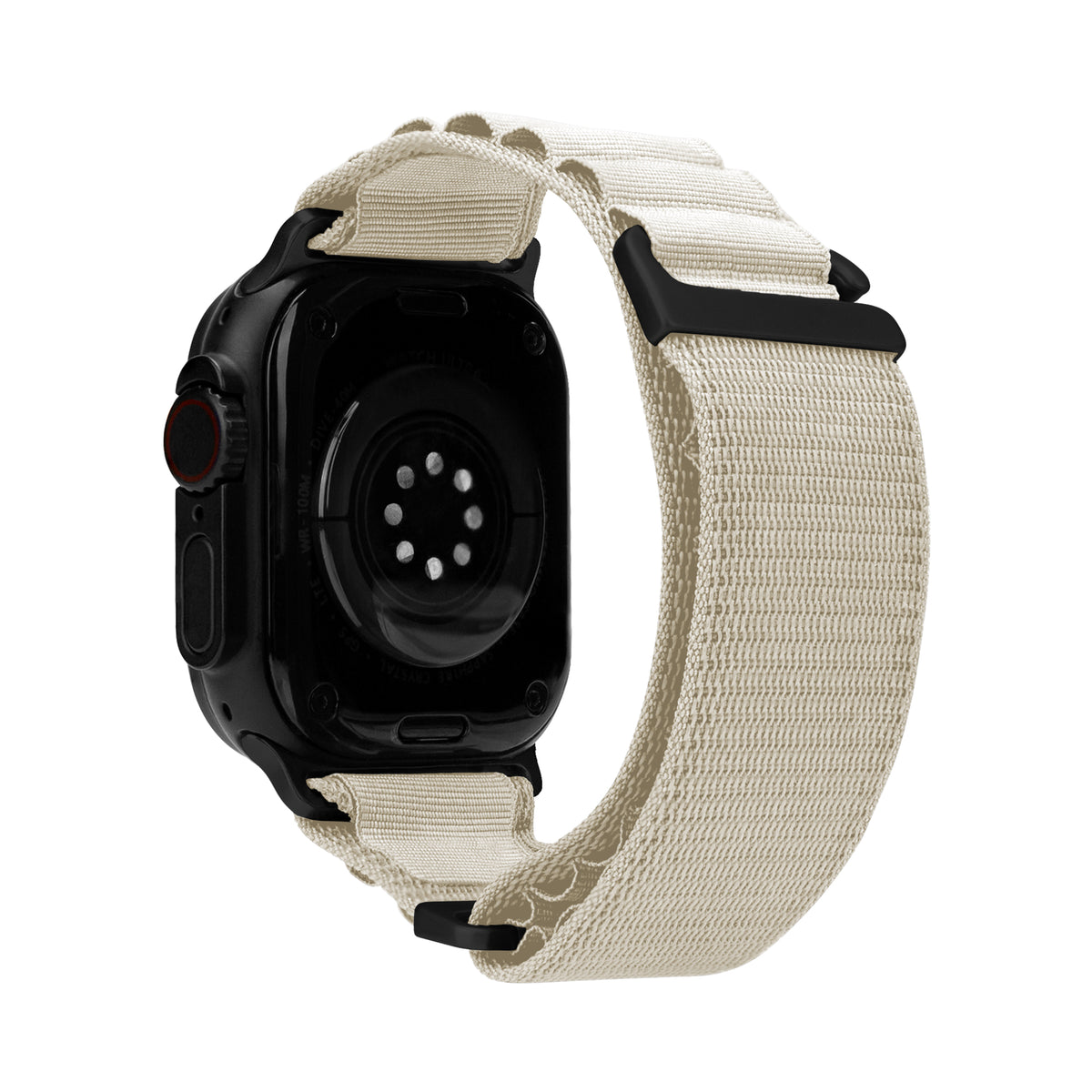 Mobilize Nylon Watch Band - Alpine - Black Connector - For Apple 42/44/45/49Mm - Starlight