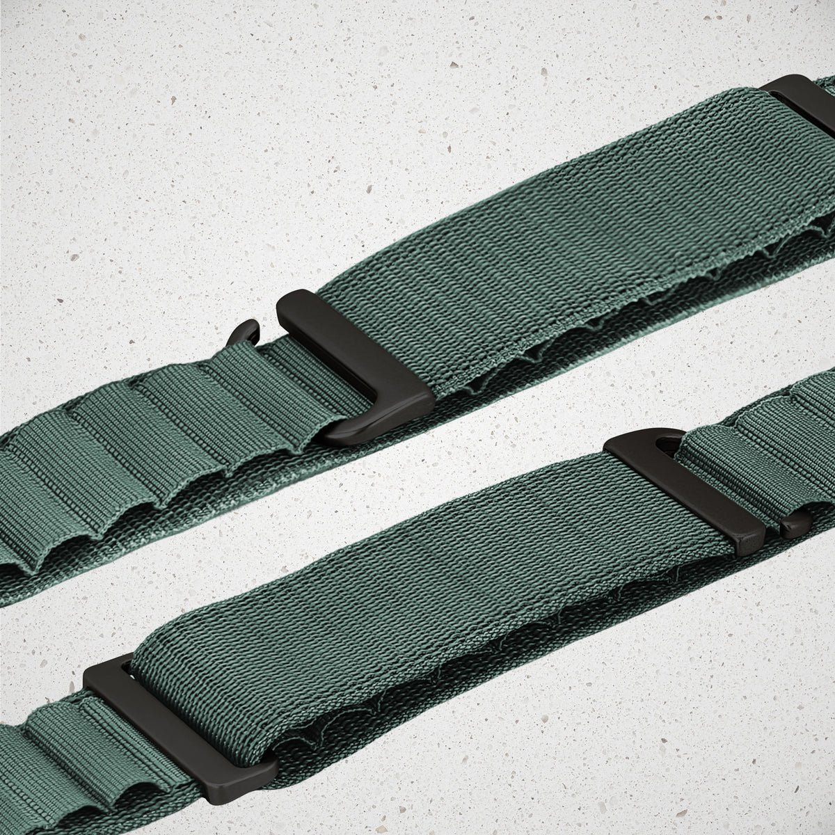 Mobilize Nylon Watch Band - Alpine - Black Connector - For Apple 42/44/45/49Mm - Green