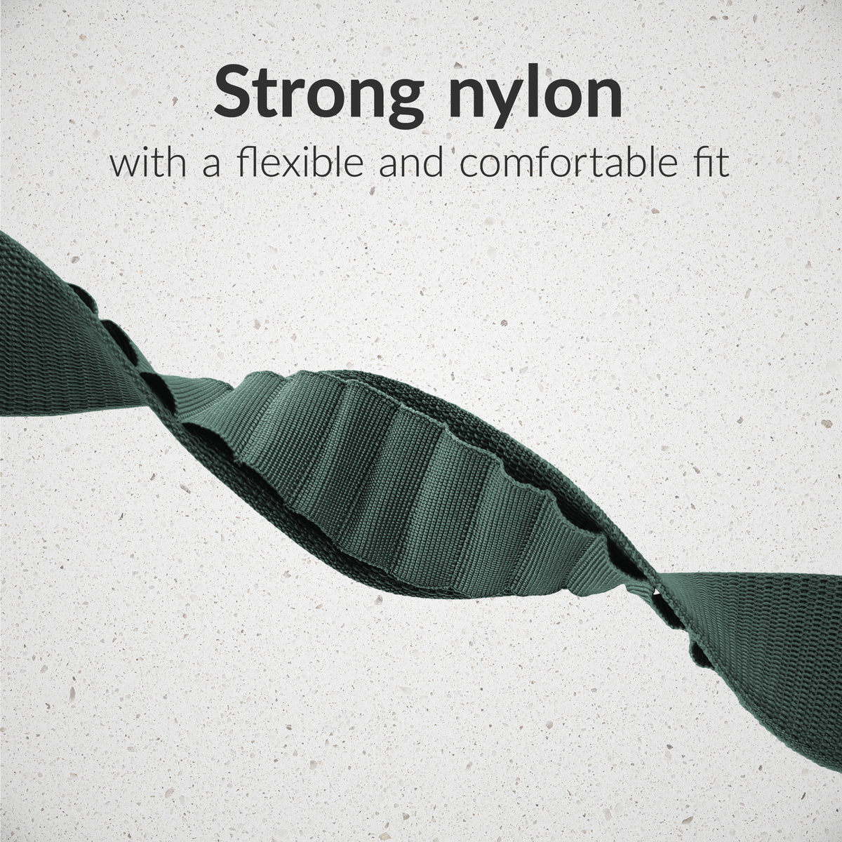 Mobilize Nylon Watch Band - Alpine - Titanium Connector - For Apple 38/40/41Mm - Green
