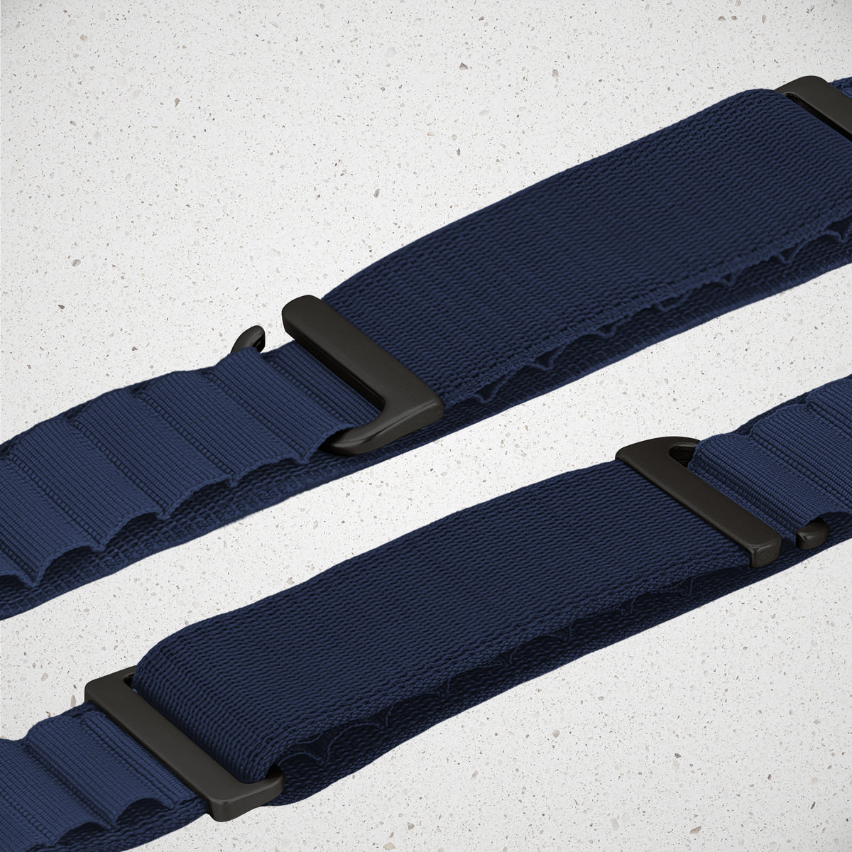 Mobilize Nylon Watch Band - Alpine - Black Connector - For Apple 42/44/45/49Mm - Blue