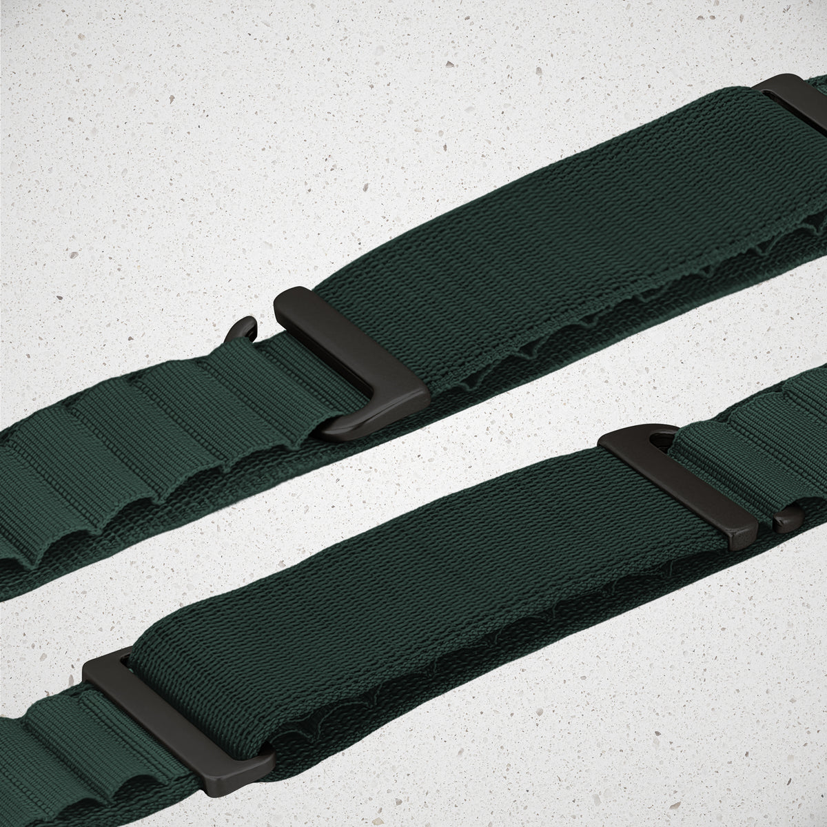 Mobilize Nylon Watch Band - Alpine - Black Connector - For Apple 38/40/41Mm - Dark Green