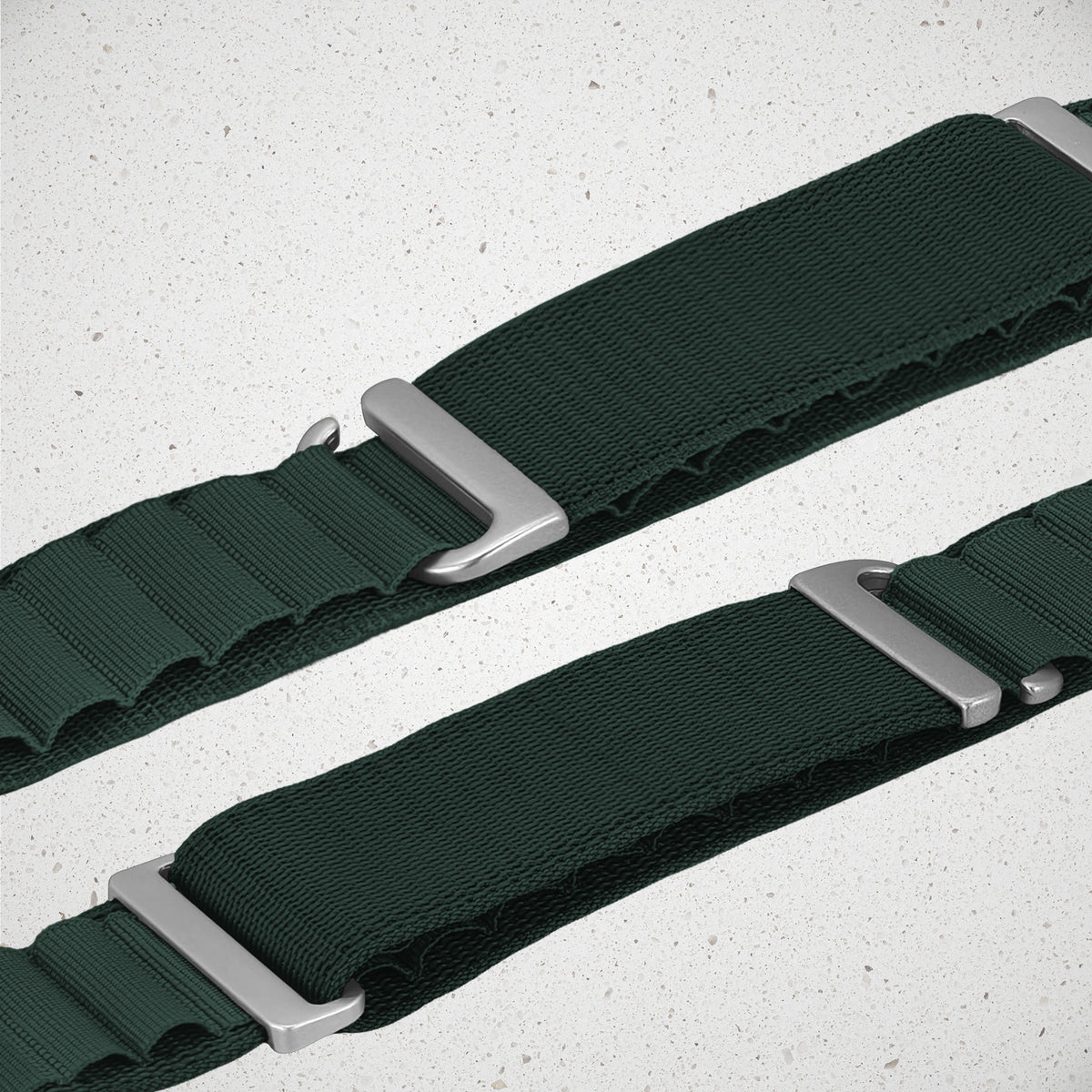 Mobilize Nylon Watch Band - Alpine - Titanium Connector - For Apple 38/40/41Mm - Dark Green