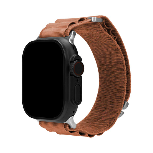 Mobilize Nylon Watch Band - Alpine - Titanium Connector - For Apple 38/40/41Mm - Terracotta