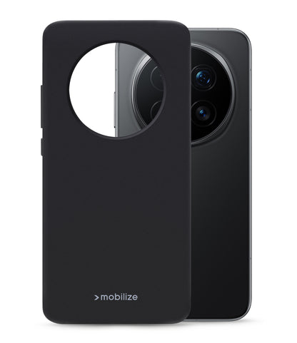 Mobilize Rubber Gelly Case Honor Magic8 Pro Matt Black