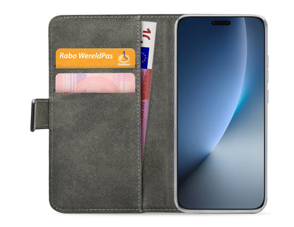 Mobilize Classic Gelly Wallet Book Case Honor Magic8 Pro Black