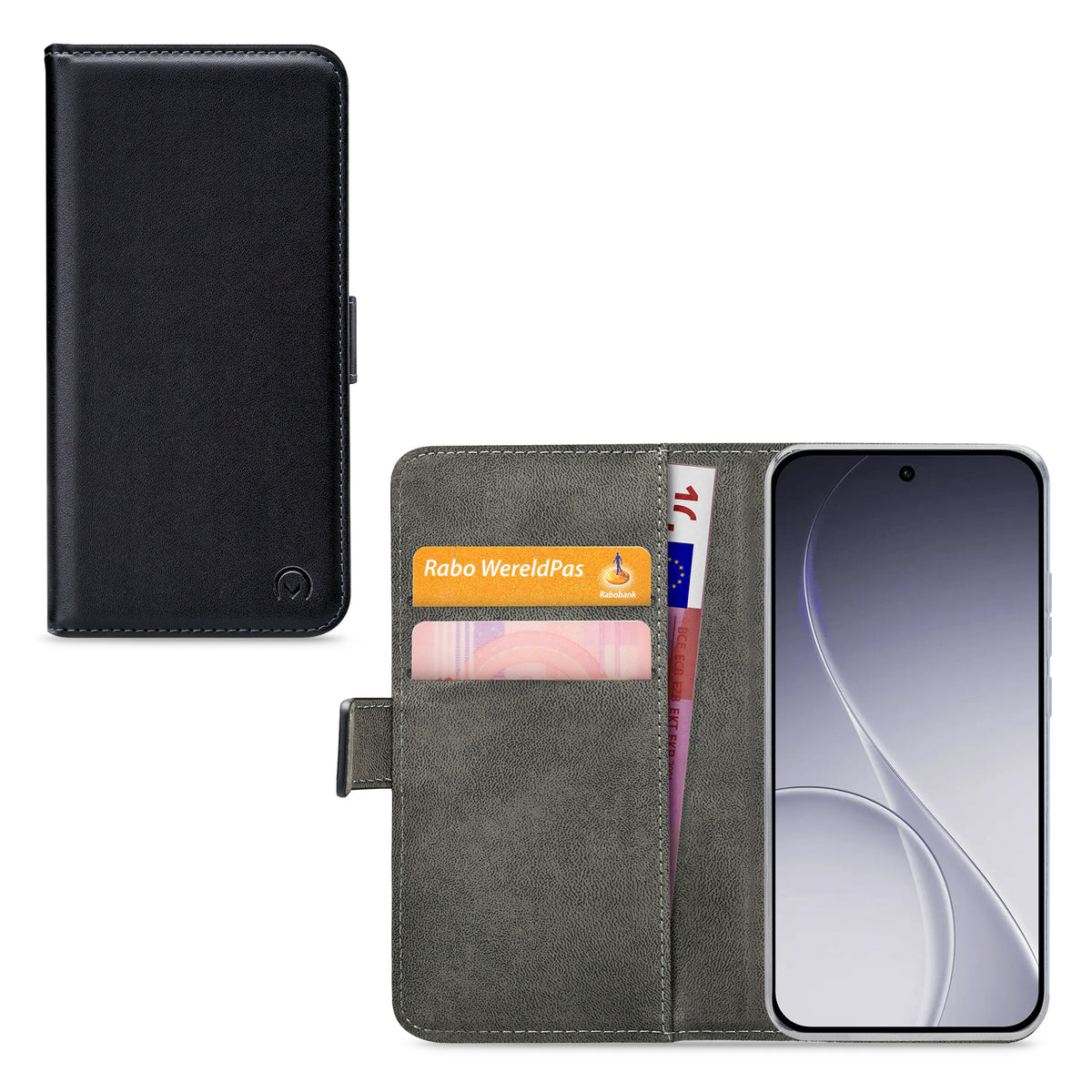 Mobilize Classic Gelly Wallet Book Case Oppo Reno15 Pro 5G Black