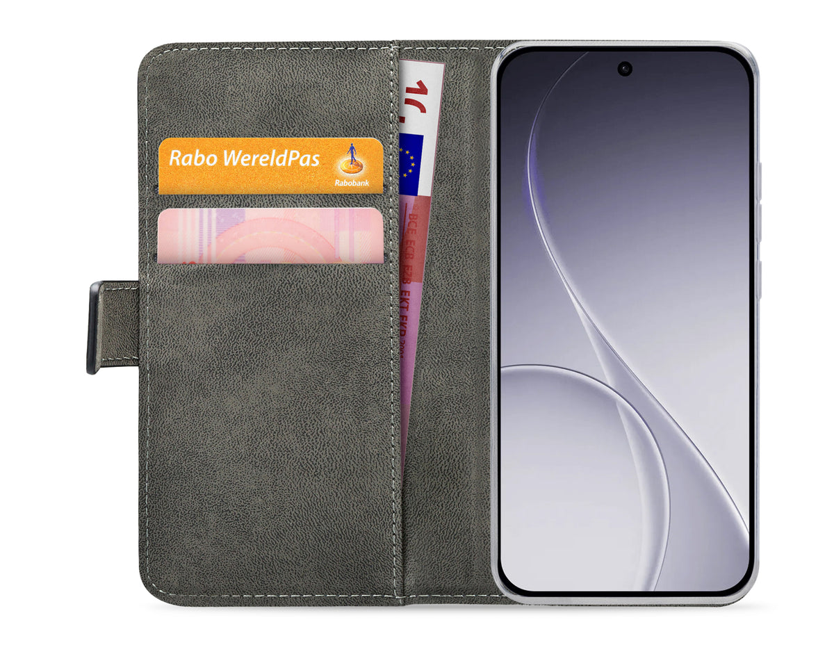 Mobilize Classic Gelly Wallet Book Case Oppo Reno15 Pro 5G Black