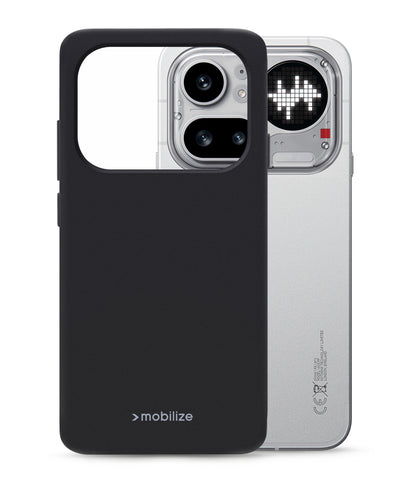 Mobilize Rubber Gelly Case Nothing Phone (4A) Pro Matt Black
