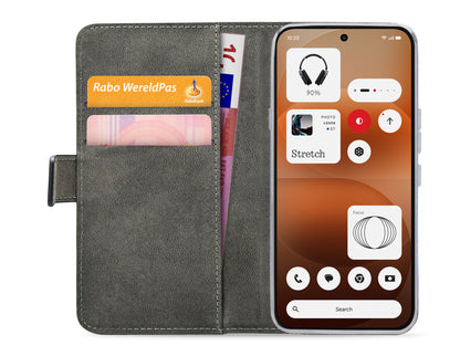 Mobilize Classic Gelly Wallet Book Case Nothing Phone (4A) Pro Black