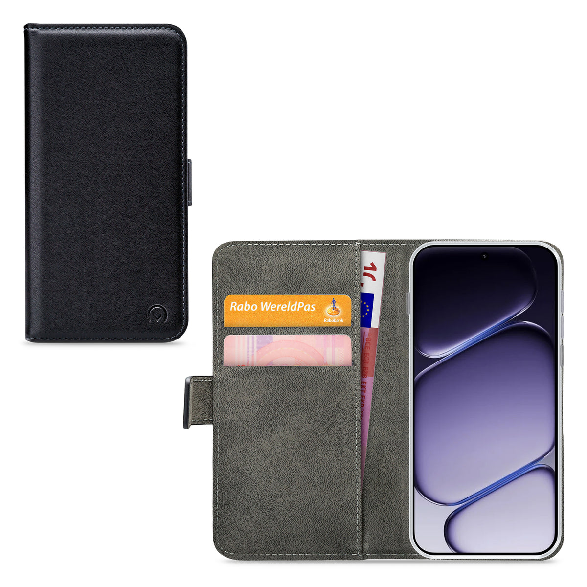 Mobilize Classic Gelly Wallet Book Case Oneplus Nord 6 Black
