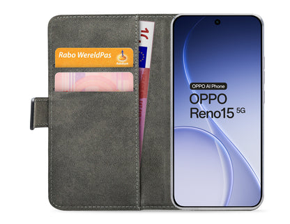 Mobilize Classic Gelly Wallet Book Case Oppo Reno15 5G Black