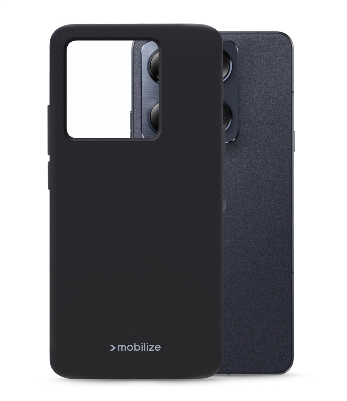 Mobilize Rubber Gelly Case Motorola Signature Matt Black