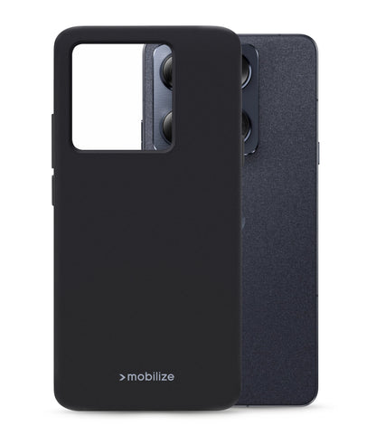 Mobilize Rubber Gelly Case Motorola Signature Matt Black
