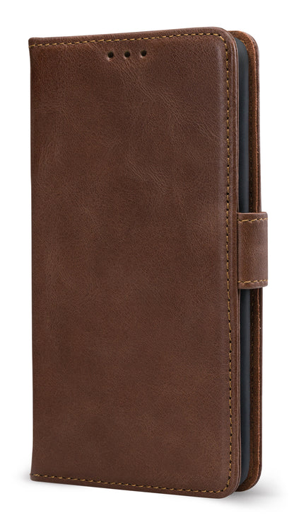 Mobilize Leather Wallet Samsung Galaxy S25 Fe 5G Brown