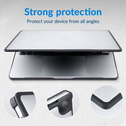 Mobilize Protection Cover For Apple Macbook Neo 13Inch (2026) Transparent Black