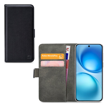 Mobilize Classic Gelly Wallet Book Case Vivo X300 Ultra Black