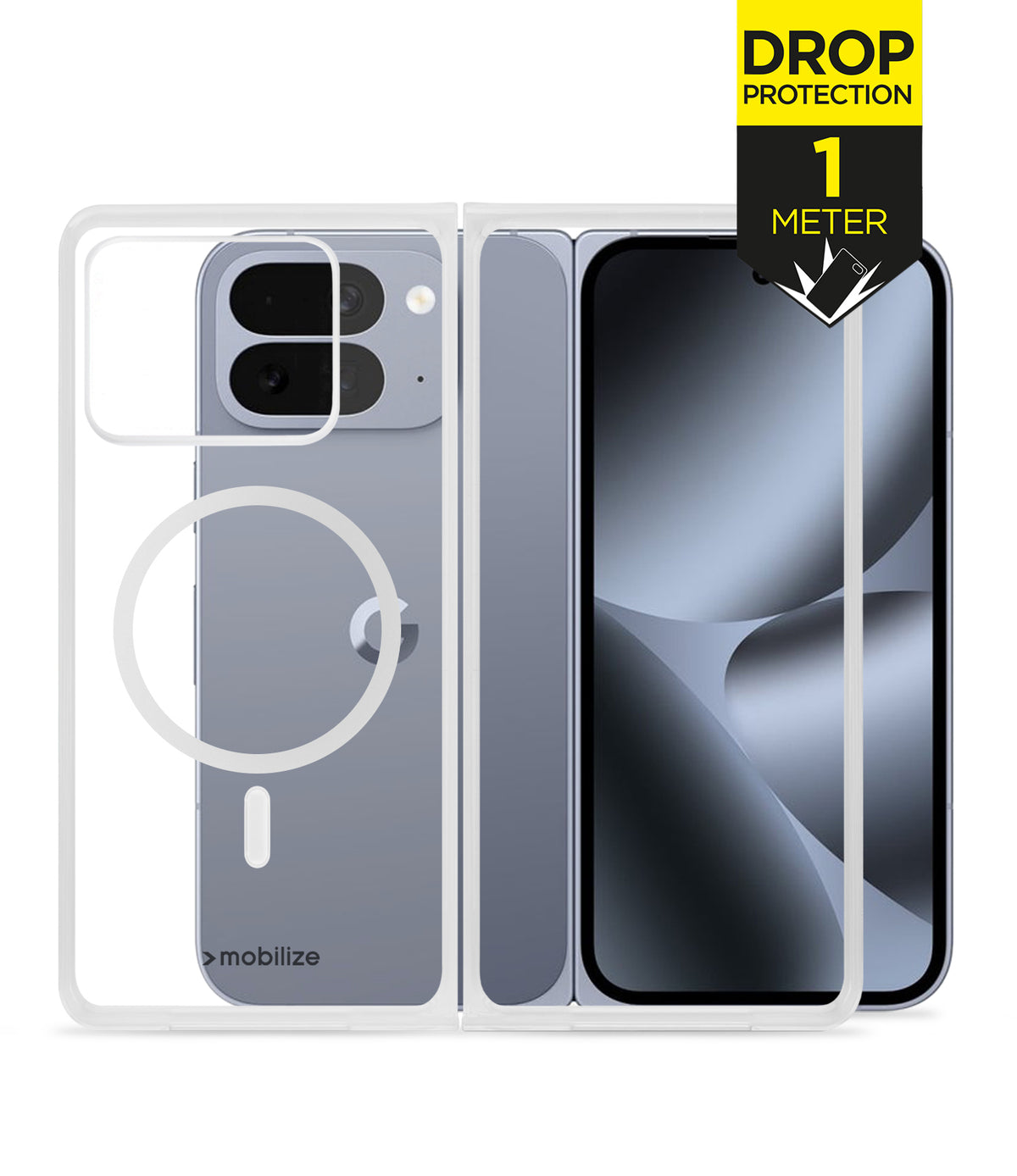 Mobilize Magsafe Compatible Naked Protection Case For Google Pixel 11 Pro Fold Clear