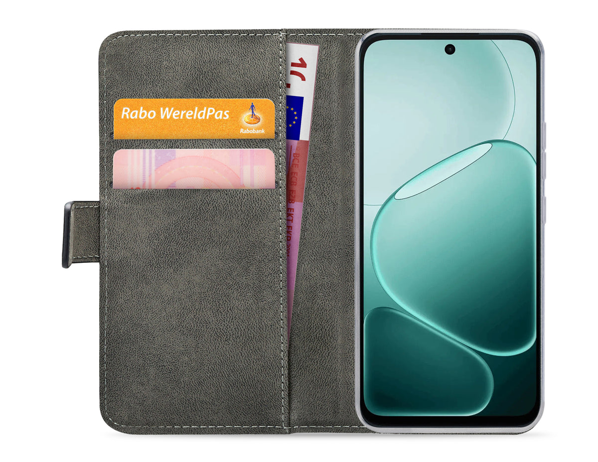 Mobilize Classic Gelly Wallet Book Case Oppo A6K 5G Black