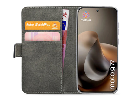 Mobilize Classic Gelly Wallet Book Case Motorola Moto G37 Black