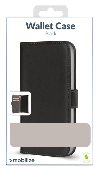 Mobilize Classic Gelly Wallet Book Case Vivo X300 Fe Black
