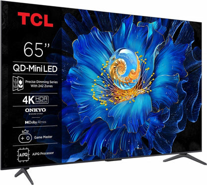 TCL 65C61KS | 65" 4K Ultra HD QD-MiniLED Smart TV | 60Hz | Google TV + Wifi | Dolby Vision | HDMI 2.1 (2025)