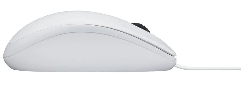 Logitech B100 | Bekabelde Muis | Links- en Rechtshandig | USB-A | 800 DPI | Wit - Essentify