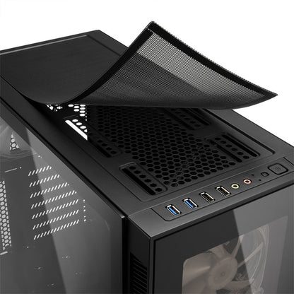 Sharkoon TG5 Pro RGB | Midi Tower Case | Zwart