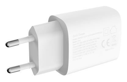 Mobilize Bulk Mobilize Wall Charger Usb-C + Usb 20W White (Bulk)