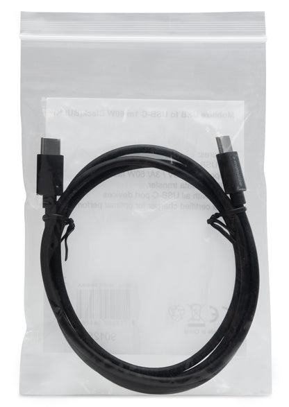 Mobilize Bulk Mobilize Cable Usb-C To Usb-C 1M. 60W Black (Bulk)