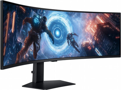 Samsung Odyssey G9 G91F 49" | 5120x1440 VA | 144Hz | 1ms | Curved UltraWide Gaming Monitor | Zwart