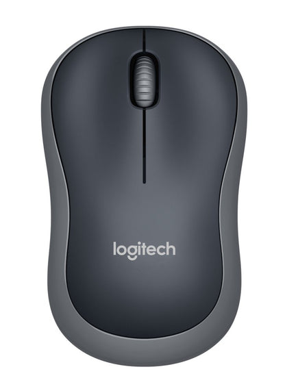 Logitech M185 | Draadloze Muis | Links- en Rechtshandig | RF | 1000 DPI | Zwart/Grijs