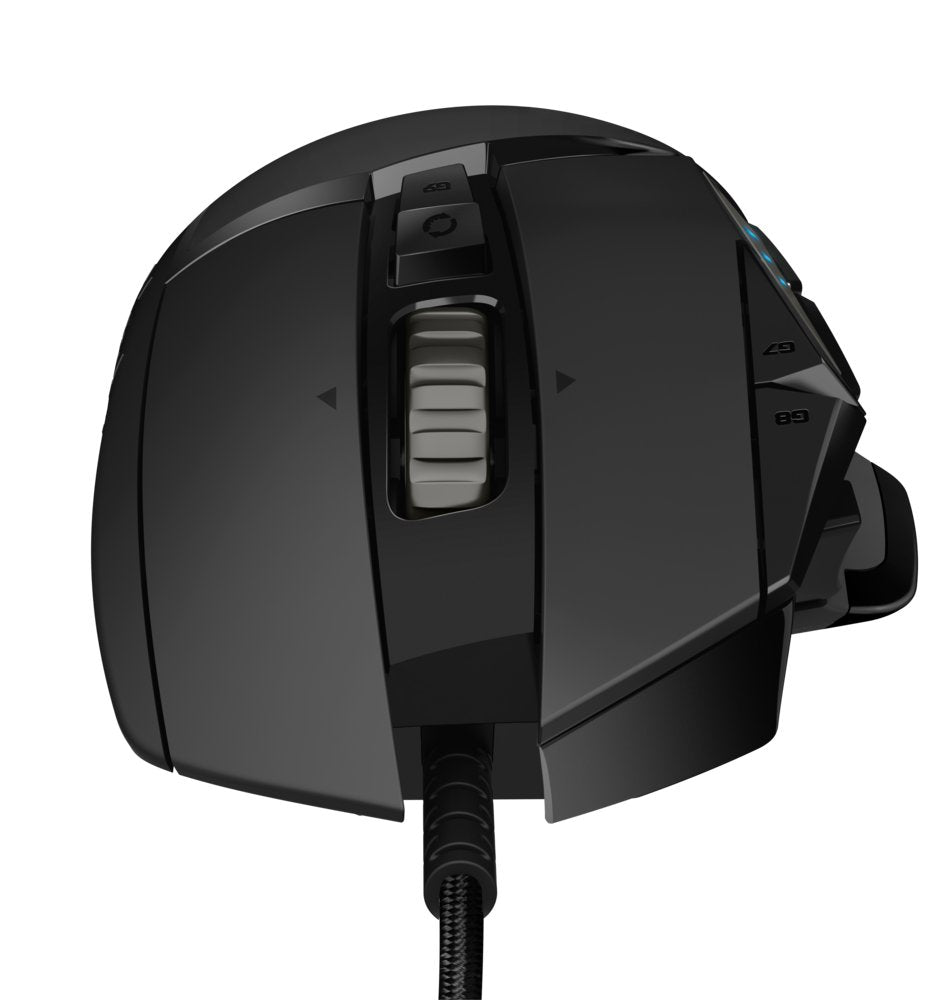 Logitech G502 HERO | Gaming Muis | Rechtshandig | USB-A (bedraad) | 100 – 25.600 DPI | Zwart