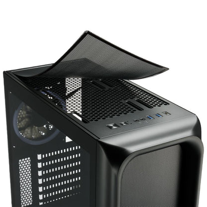 Sharkoon TK5M RGB | Midi Tower Case | Zwart