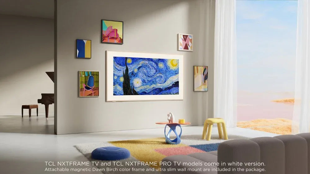 TCL NXTFRAME 65A300W | 65" 4K Ultra HD QLED Smart TV | Google TV | Dolby Vision | 120Hz - Essentify
